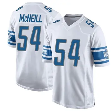 Nike Alim McNeill Youth Game Detroit Lions White Jersey