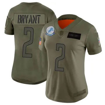 Nike Austin Bryant Women's Limited Detroit Lions Camo 2019 Salute to Service Jersey