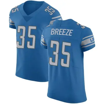 Nike Brady Breeze Men's Elite Detroit Lions Blue Team Color Vapor Untouchable Jersey