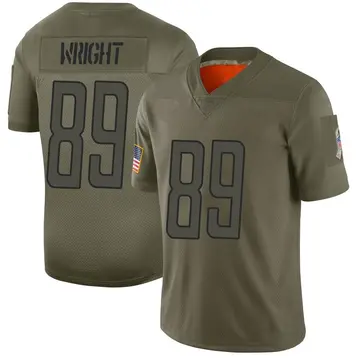 Nike Brock Wright Men's Limited Detroit Lions Camo 2019 Salute to Service Jersey