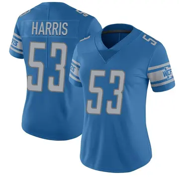 Nike Charles Harris Women's Limited Detroit Lions Blue Team Color Vapor Untouchable Jersey