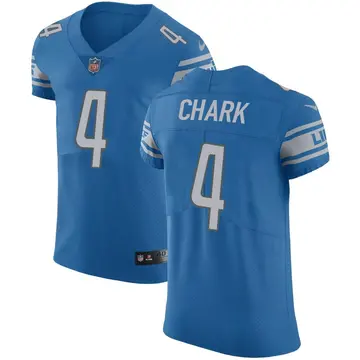 Nike DJ Chark Men's Elite Detroit Lions Blue Team Color Vapor Untouchable Jersey