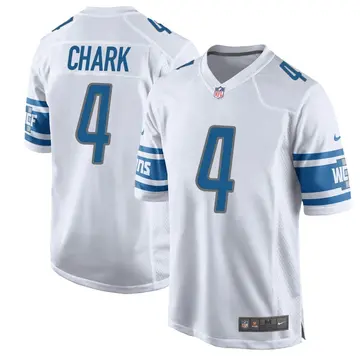Nike DJ Chark Youth Game Detroit Lions White Jersey