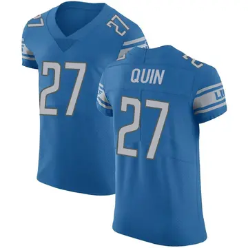Nike Glover Quin Men's Elite Detroit Lions Blue Team Color Vapor Untouchable Jersey