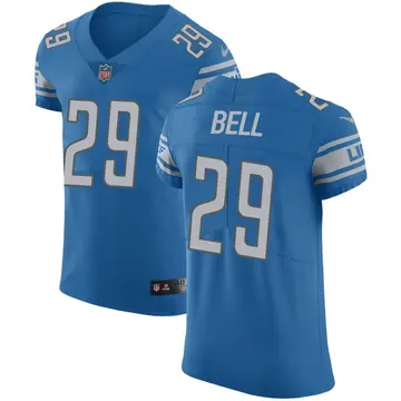 Nike Greg Bell Men's Elite Detroit Lions Blue Team Color Vapor Untouchable Jersey