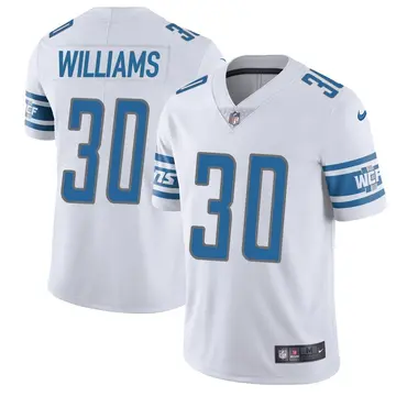 Nike Jamaal Williams Youth Limited Detroit Lions White Vapor Untouchable Jersey