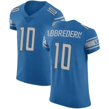 Nike Jared Abbrederis Men's Elite Detroit Lions Blue Team Color Vapor Untouchable Jersey