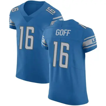 Nike Jared Goff Men's Elite Detroit Lions Blue Team Color Vapor Untouchable Jersey