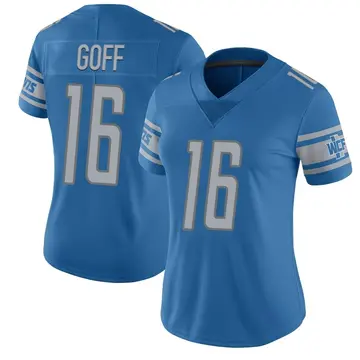 Nike Jared Goff Women's Limited Detroit Lions Blue Team Color Vapor Untouchable Jersey