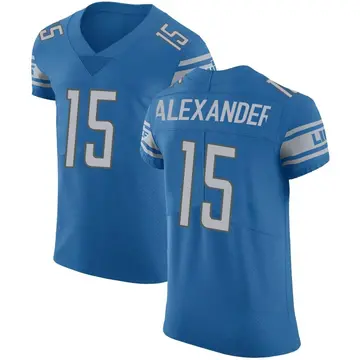 Nike Maurice Alexander Men's Elite Detroit Lions Blue Team Color Vapor Untouchable Jersey