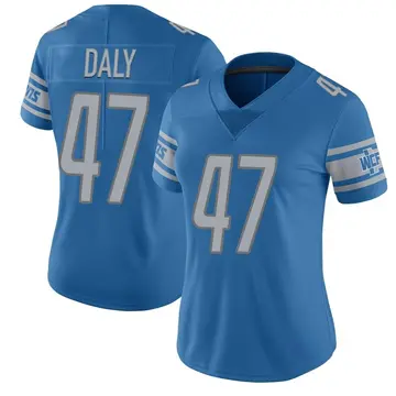 Nike Scott Daly Women's Limited Detroit Lions Blue Team Color Vapor Untouchable Jersey