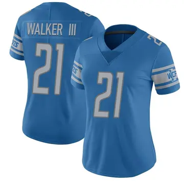 Nike Tracy Walker III Women's Limited Detroit Lions Blue Team Color Vapor Untouchable Jersey