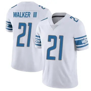 Nike Tracy Walker III Youth Limited Detroit Lions White Vapor Untouchable Jersey